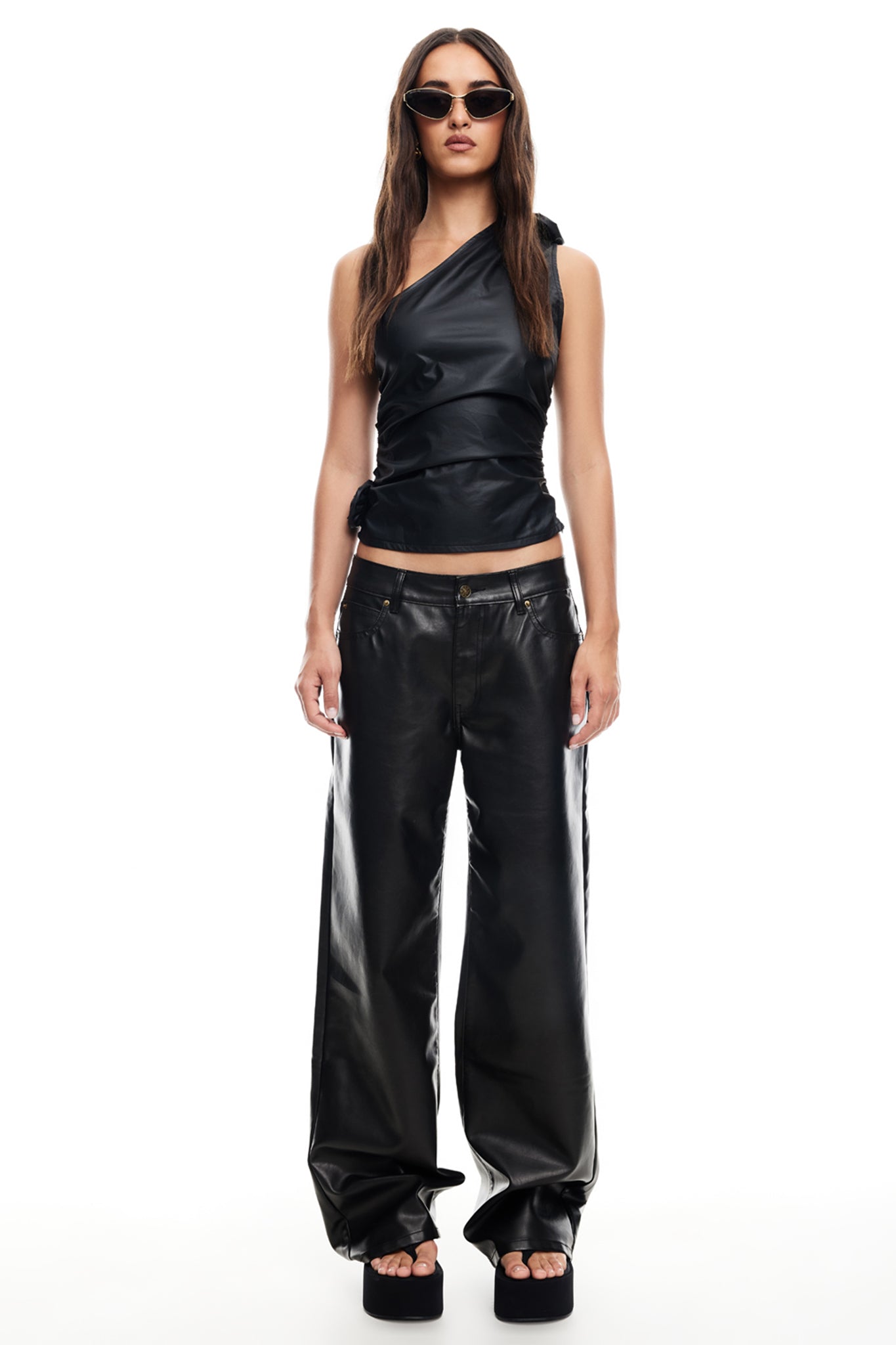 LIONESS Top Model Pants Onyx-Fable Dress