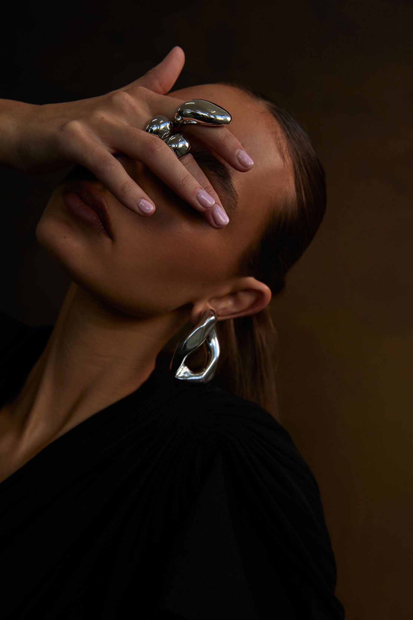 NOAH Knuckle Ring Silver-Fable Dress