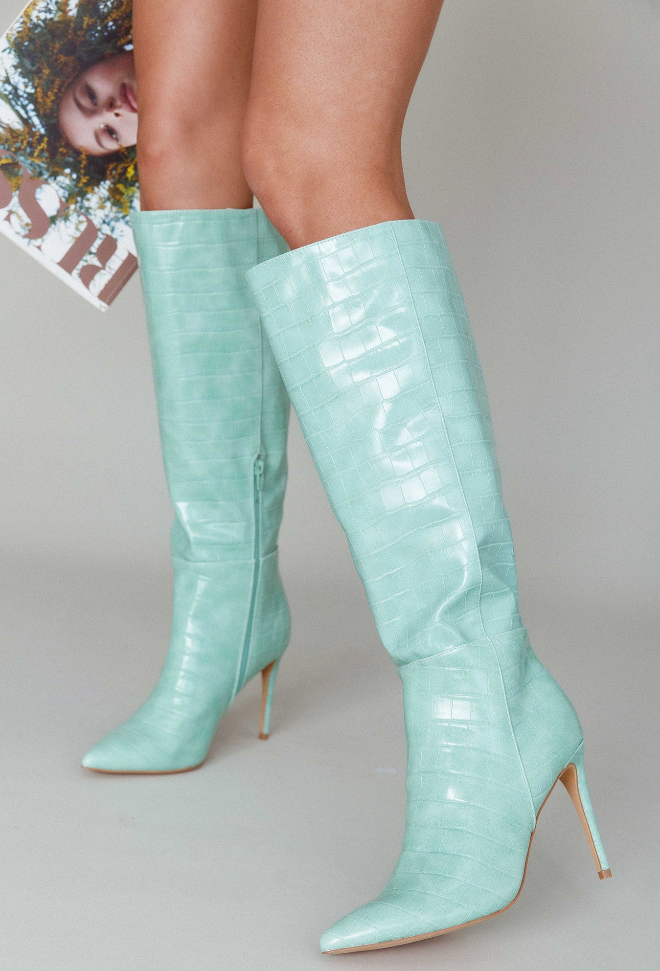 THERAPY Icon Boot Seafoam-Fable Dress