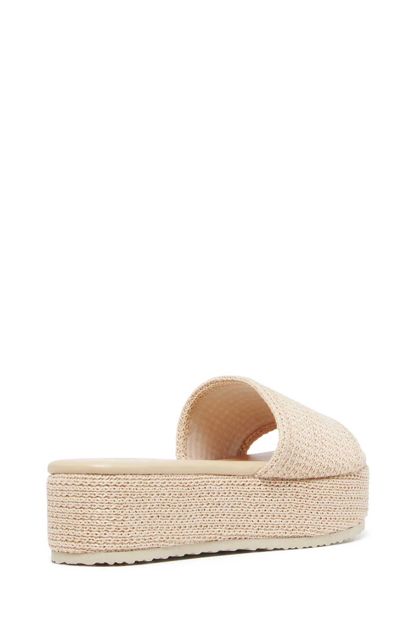 THERAPY Avery Flatform Sandal Raffia Natural-Fable Dress