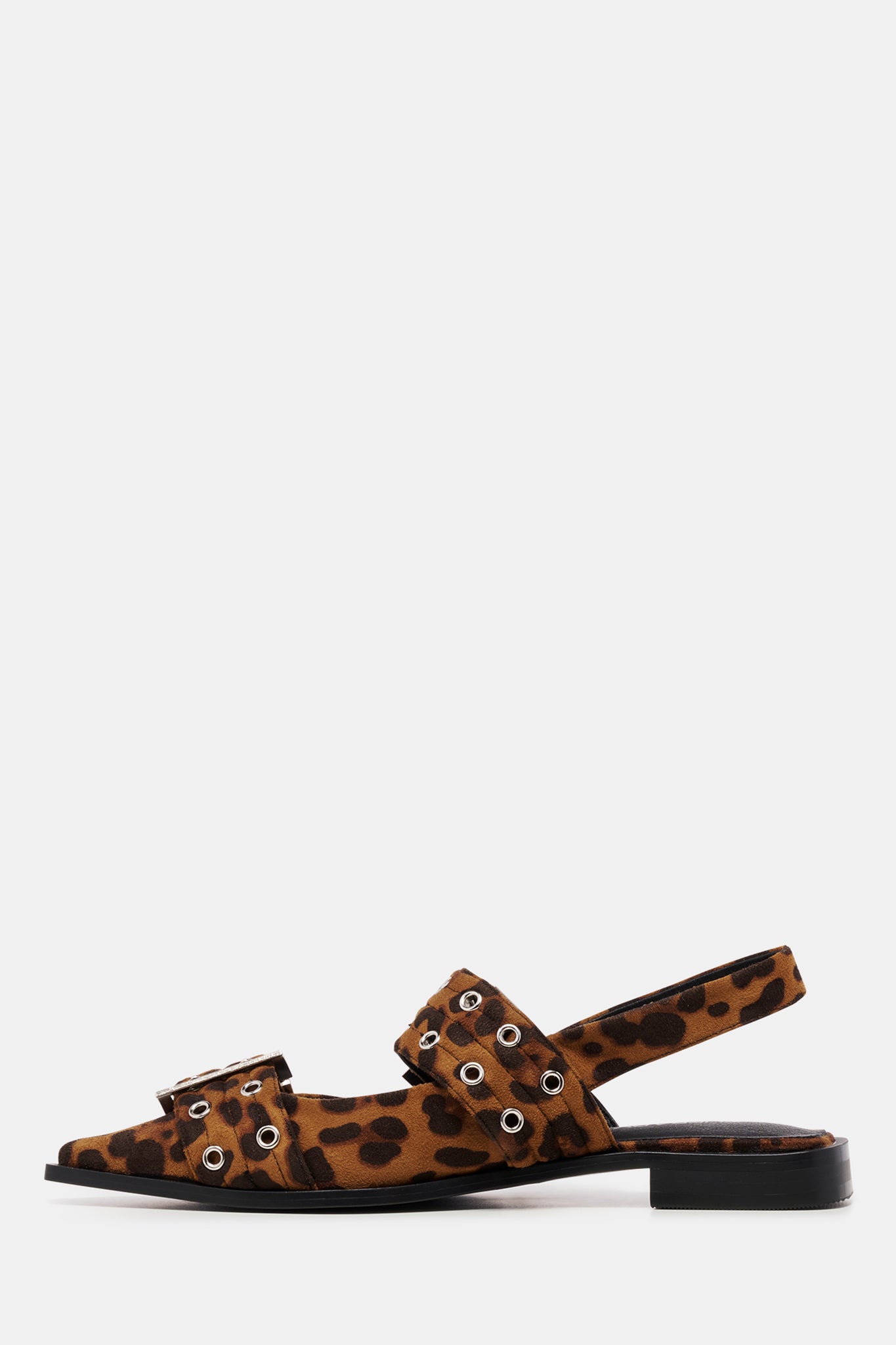 THERAPY Matilda Pointed Flat Leopard Patent-Fable Dress