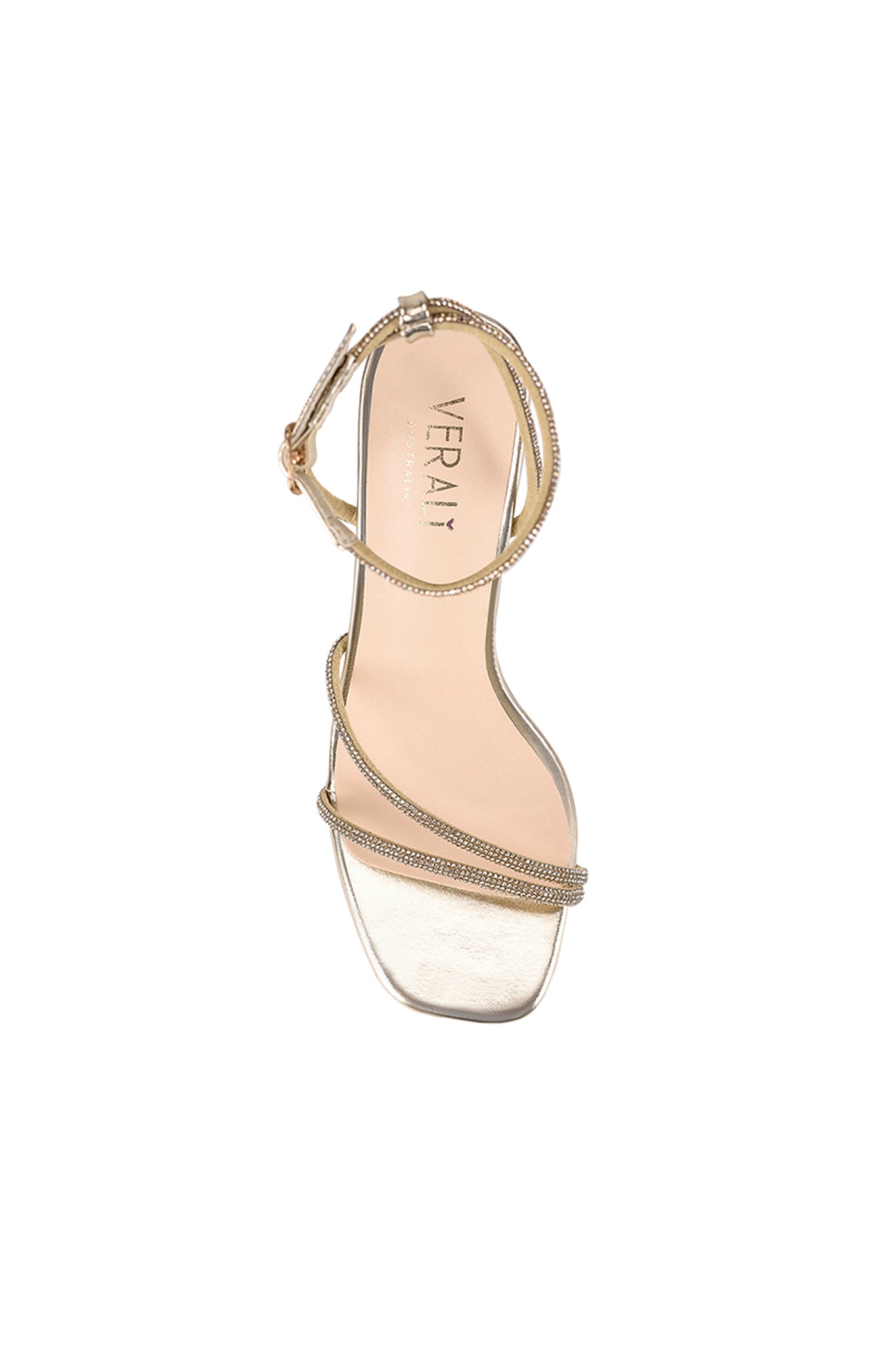 VERALi Pepper Strappy Sandals Champagne-Fable Dress
