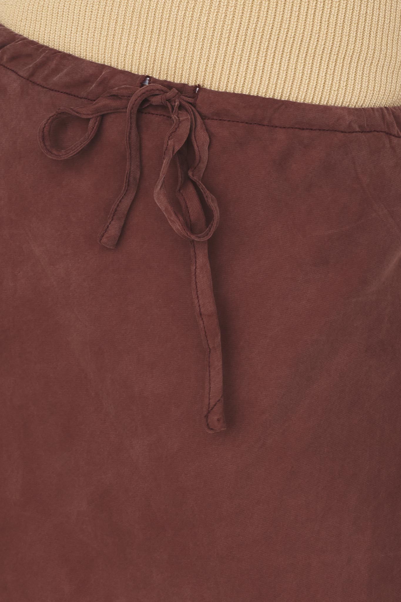 Merisa Drawstring Midi Skirt Choco-Fable Dress