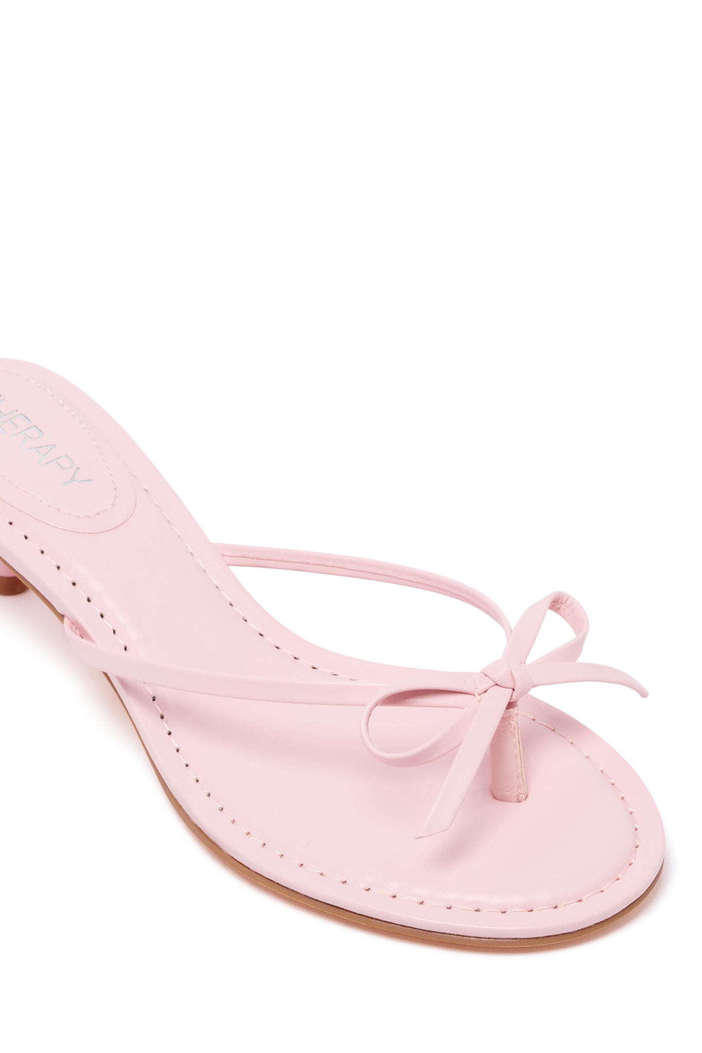 THERAPY Somer Thong Heel Pink-Fable Dress