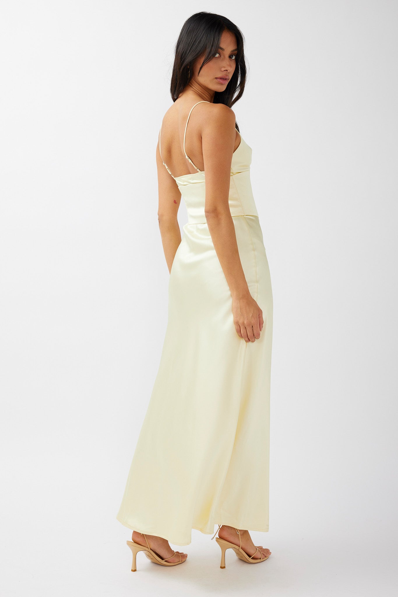 Downtown Cami Strap Corset Waist Dress Butter-Fable Dress