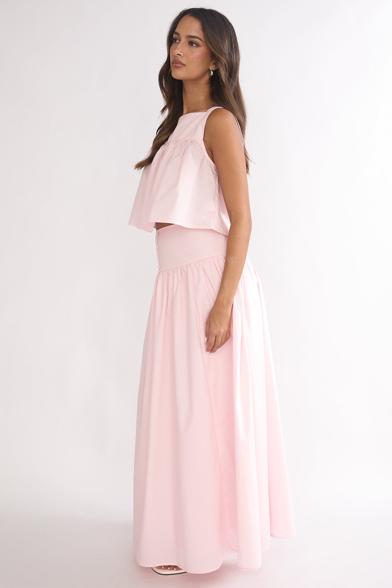 Starlina Wide Waistband Maxi Skirt Rosewater-Fable Dress