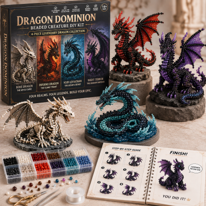 3D Beaded Animal & Fantasy DIY Collection