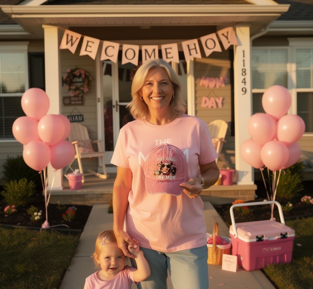 "Not Bossy, Just a Supermom" Cap 🦸‍♀️💖