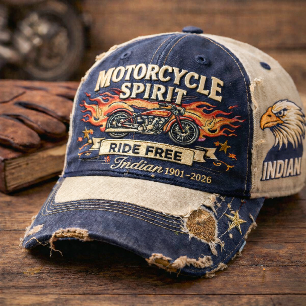 "Indian Motorcycles 125th Anniversary Hat" 🏍️🔥
