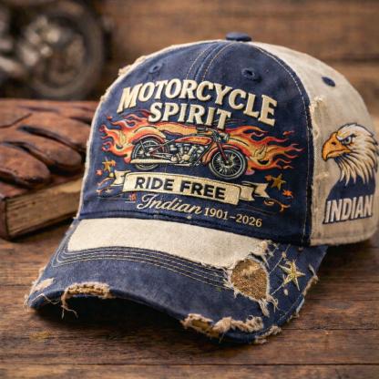 "Indian Motorcycles 125th Anniversary Hat" 🏍️🔥