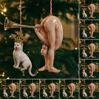 🔥 Black Friday 50% OFF --Limited-time offer: Buy 1 Get 1 Free-Funny Medieval Grotesque Ornament
