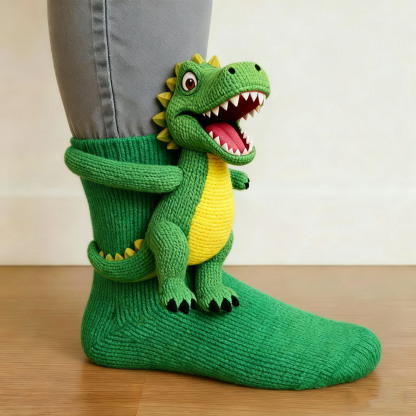 🔥HOT SALE🦖2026 New 3D Dinosaur Socks🧦