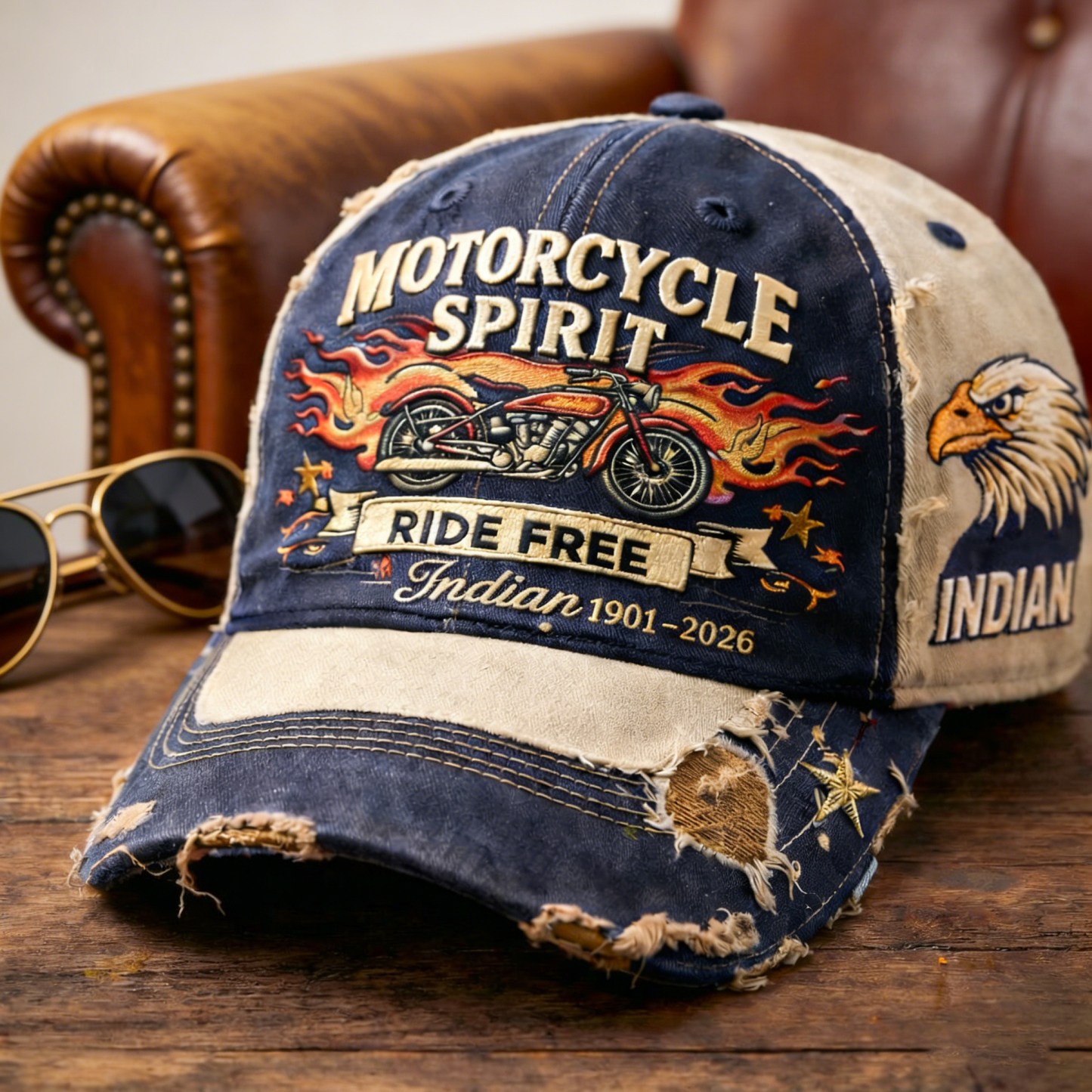 "Indian Motorcycles 125th Anniversary Hat" 🏍️🔥