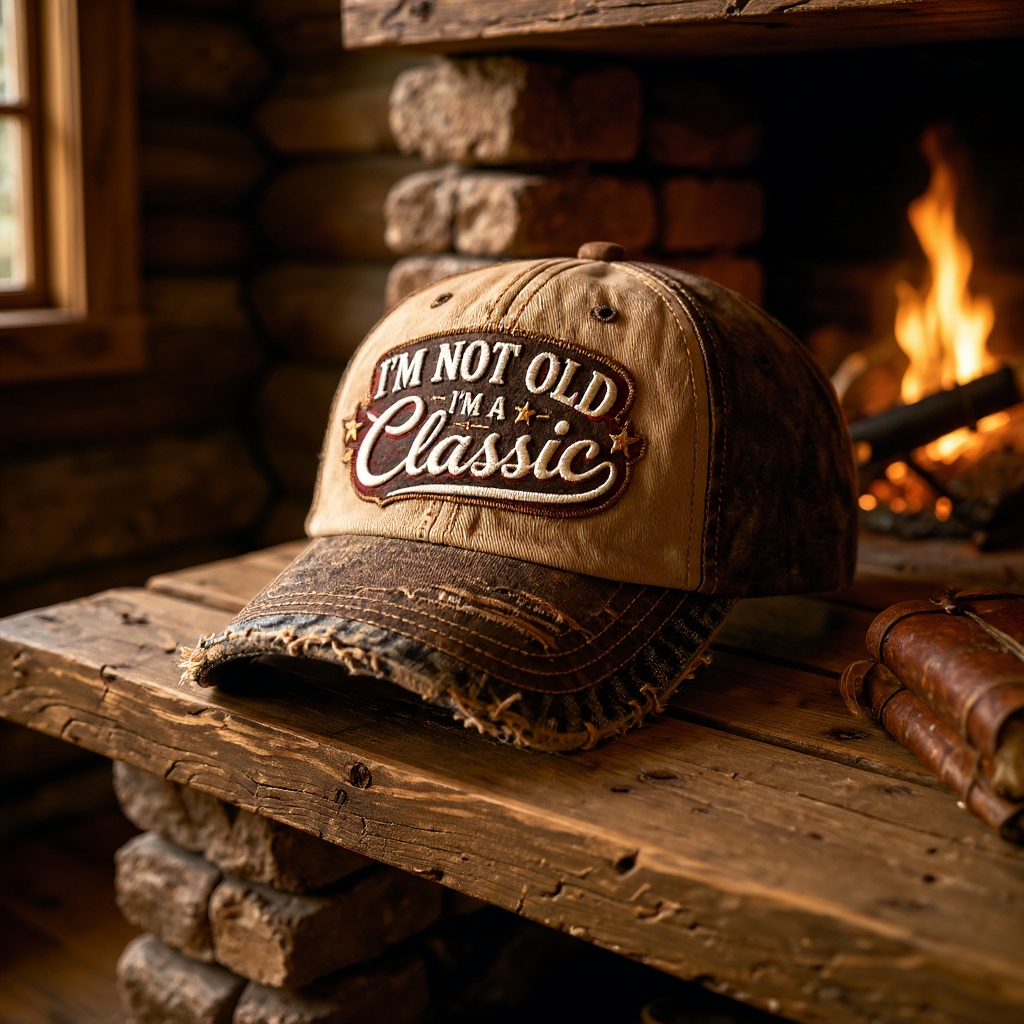 “Not Old, Just A Timeless Classic” Hat 🧢🎩