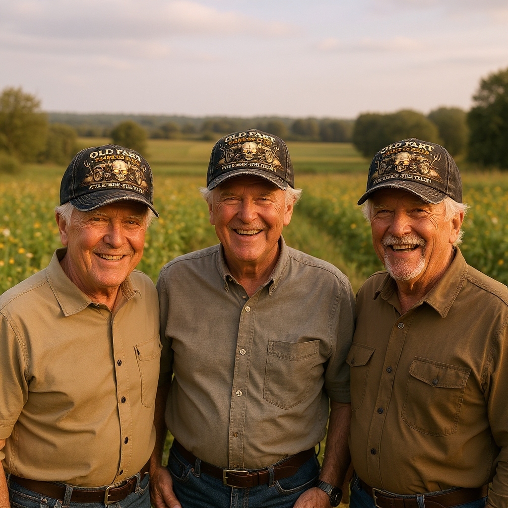 OLD FART FARMERS CLUB CAP – STILL RUNNIN' STILL TILLIN'! 🧑‍🌾💀