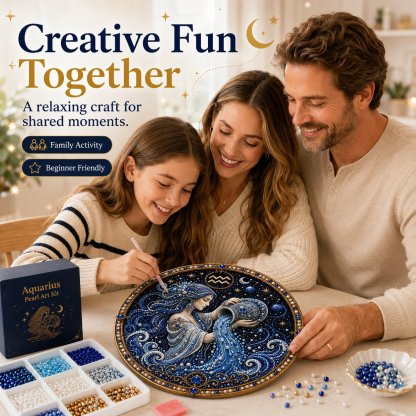 Zodiac Pearl Art Kit ✨ Create the Sign That Feels Like You
