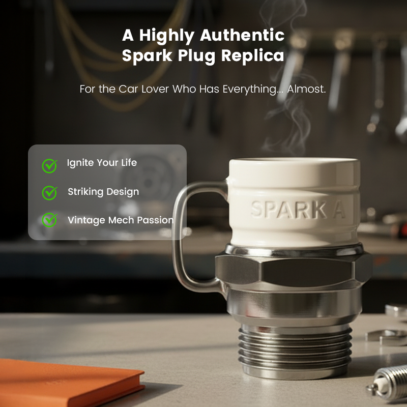 🎁2025 Limited Time Sale 50% Off🔥Creative Spark Plug Mug