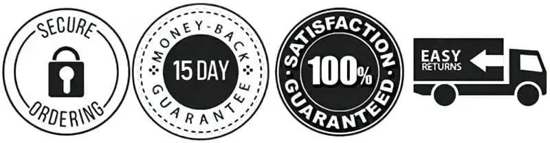 Secure shopping and customer guarantee