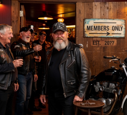 Old F*ckers Club Lifetime Member Cap 🦸‍♂️🍻