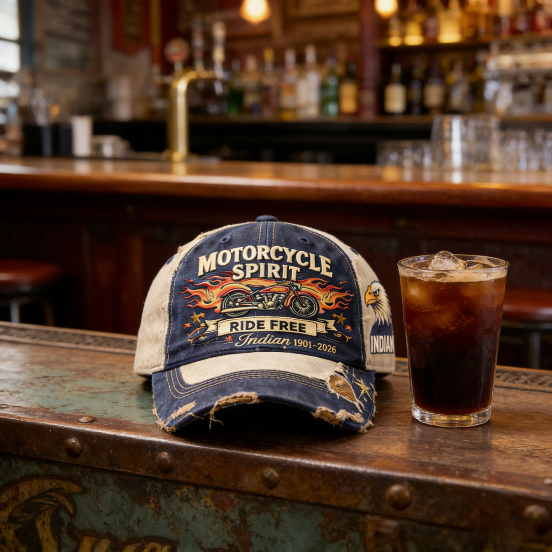 "Indian Motorcycles 125th Anniversary Hat" 🏍️🔥