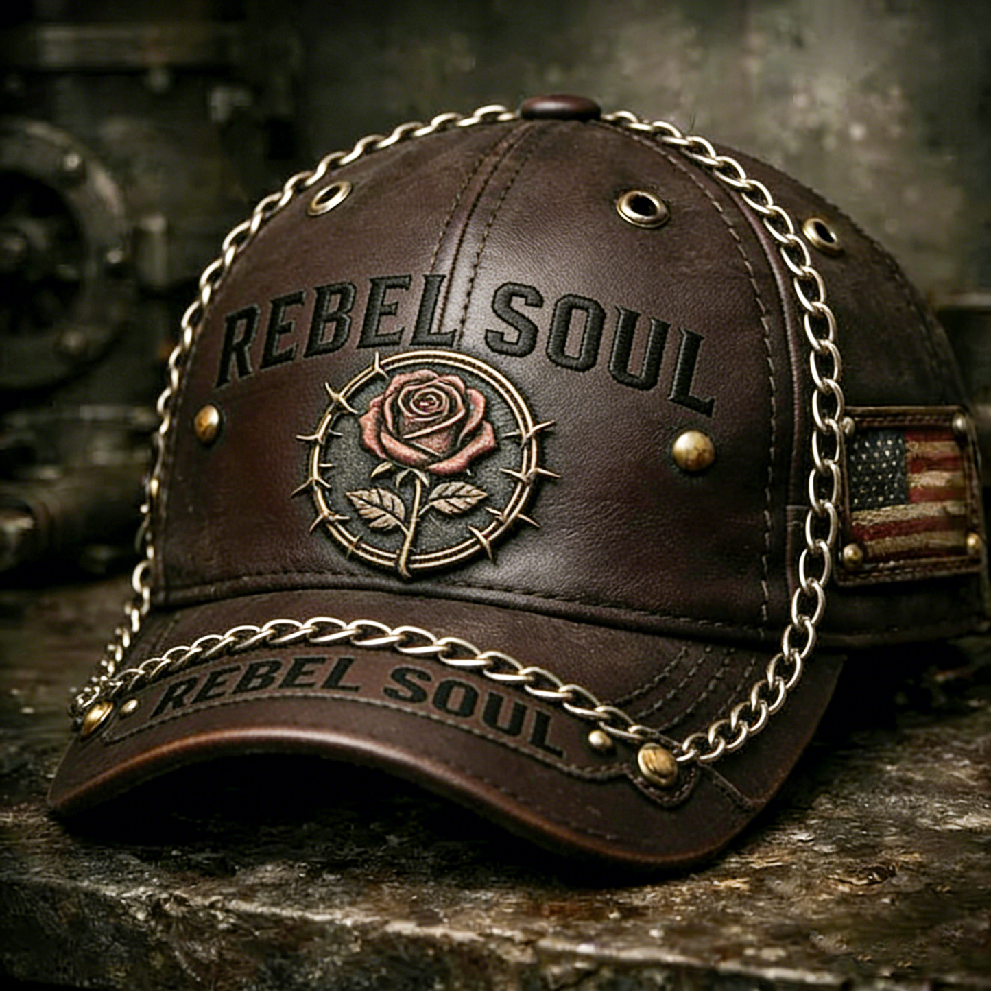 🔥LAST DAY 50% OFF -Rebel Soul Rose Cap