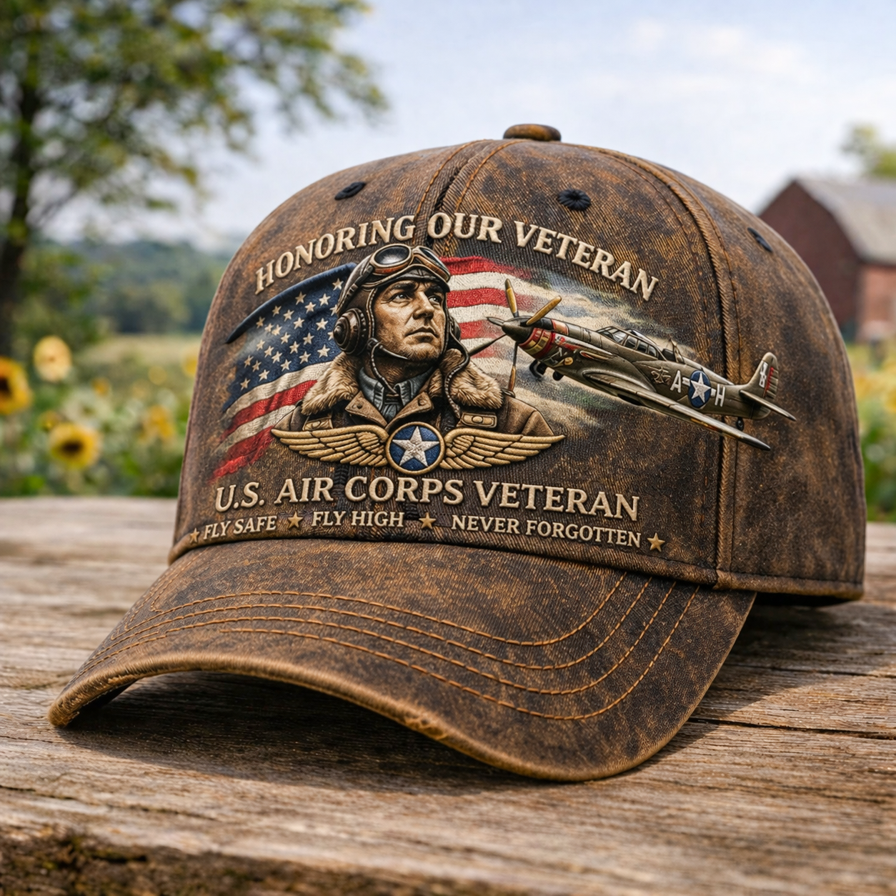 "Air Corps Veteran Tribute Cap" 🦅✈️