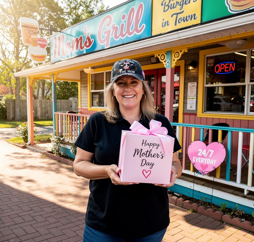 "Not Bossy, Just a Supermom" Cap 🦸‍♀️💖