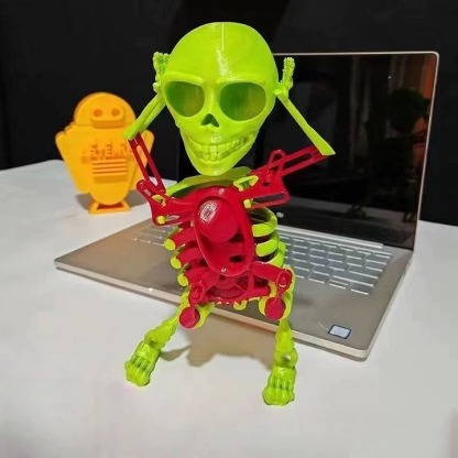 Skeleton Toy 3D Dancing Skull
