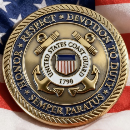 🏆Flash Sale 60% OFF - 🚤 U.S. Coast Guard Commemorative Coin ⚓🪙
