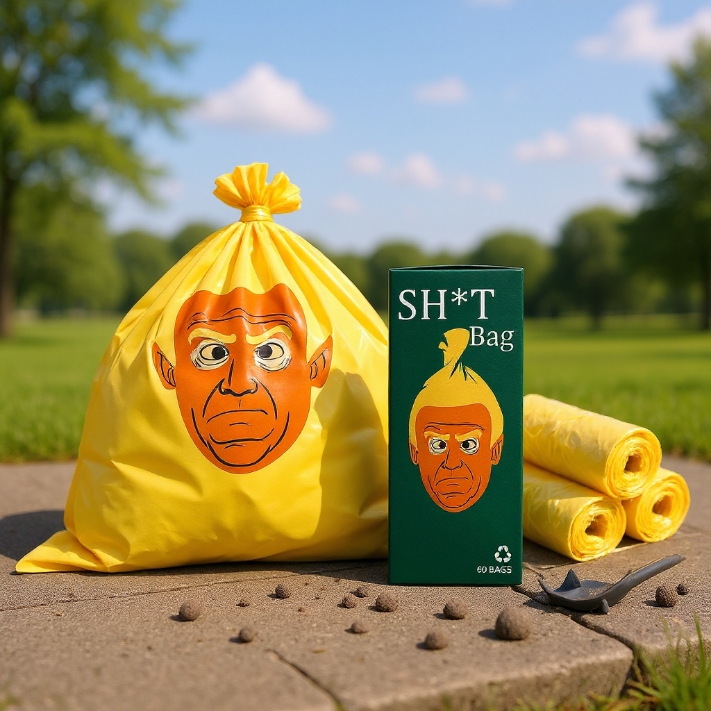 😹SH*T Bag (60 Count) — “The Most Former Presidential Poop Bag Ever!”