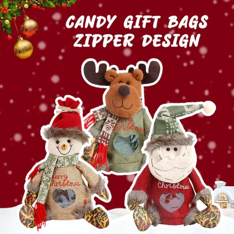 Reusable Christmas gift surprise bags