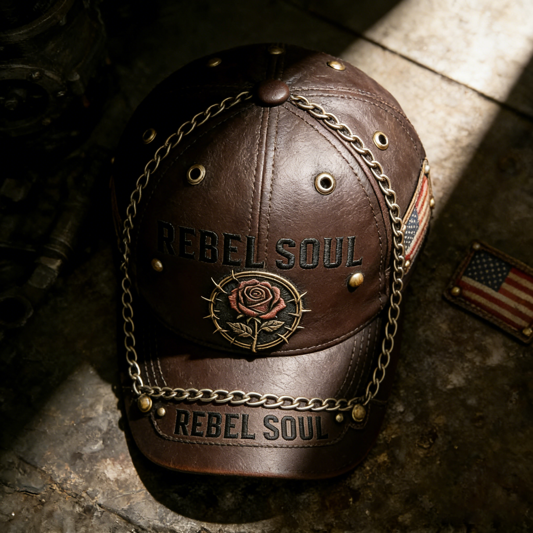 🔥LAST DAY 50% OFF -Rebel Soul Rose Cap