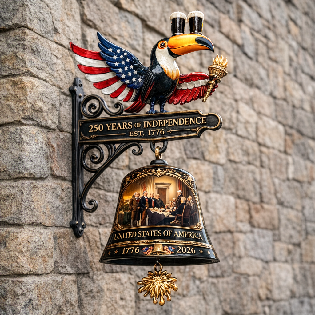 "Freedom’s Echo: 250th Anniversary Bell" 🇺🇸🔔