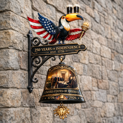 "Freedom’s Echo: 250th Anniversary Bell" 🇺🇸🔔