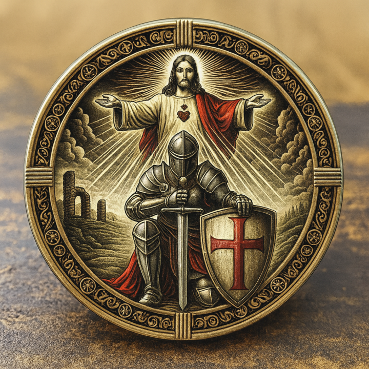🏆Flash Sale 60% OFF⭐🛡️Templar Prayer Coin