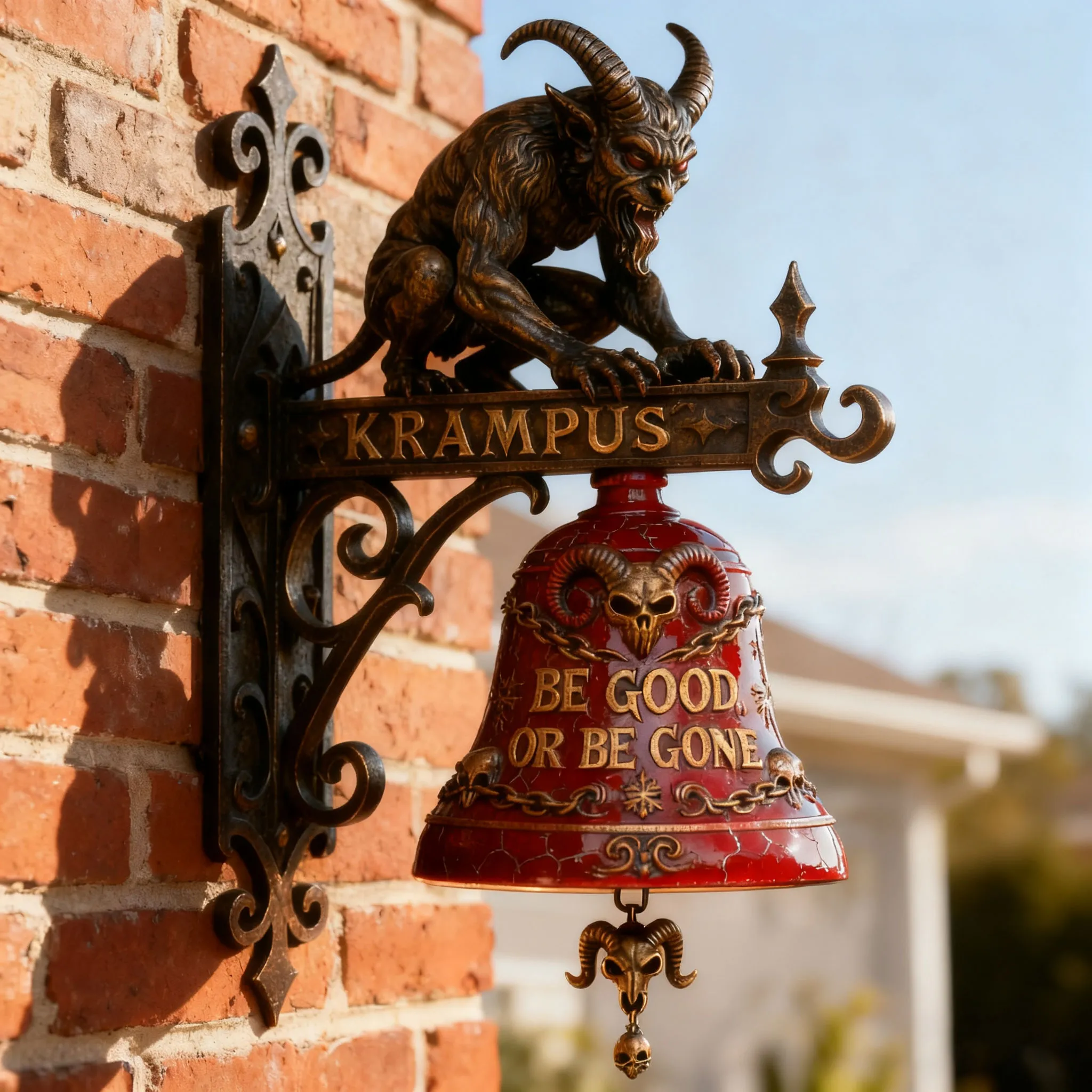 🔥Last Day 50% OFF - 😈Krampus Door Bell🔔(𝐋𝐮𝐜𝐚𝐬 𝐇𝐚𝐥𝐞 𝐇𝐚𝐧𝐝𝐦𝐚𝐝𝐞®)