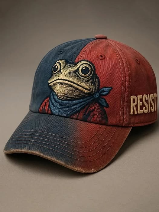 🧢 Portland “Freedom Frog” Resist Cap