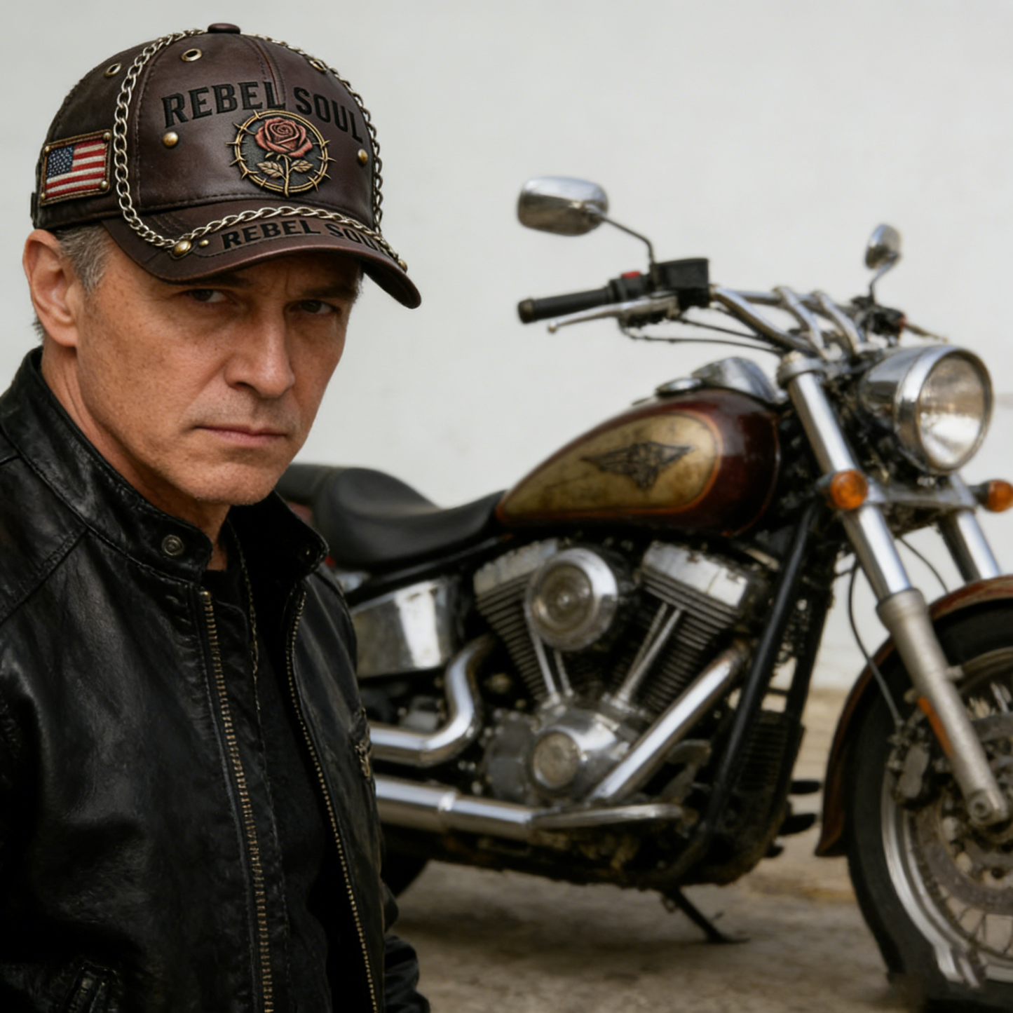 🔥LAST DAY 50% OFF -Rebel Soul Rose Cap