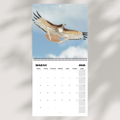 📅Extremely Accurate Birds 2026 Wall Calendar, Gag Gifts for the Bird Love, Secret Santa