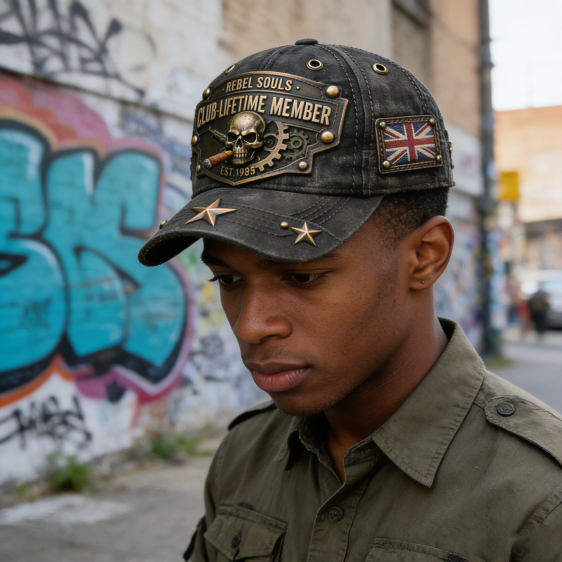 🔥LAST DAY 50% OFF -Rebel Souls Lifetime Member Cap