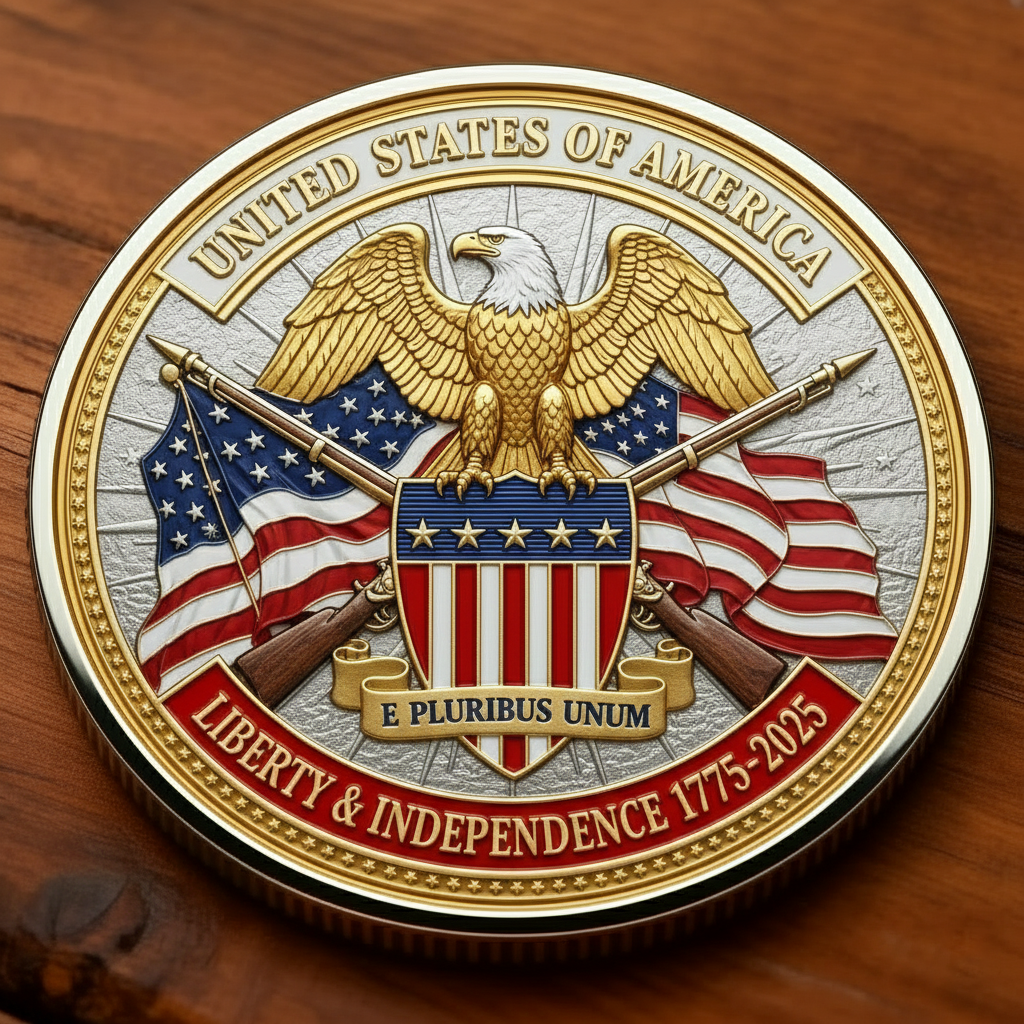 🪙1775 Lexington & Concord 250th Anniversary Commemorative Coin