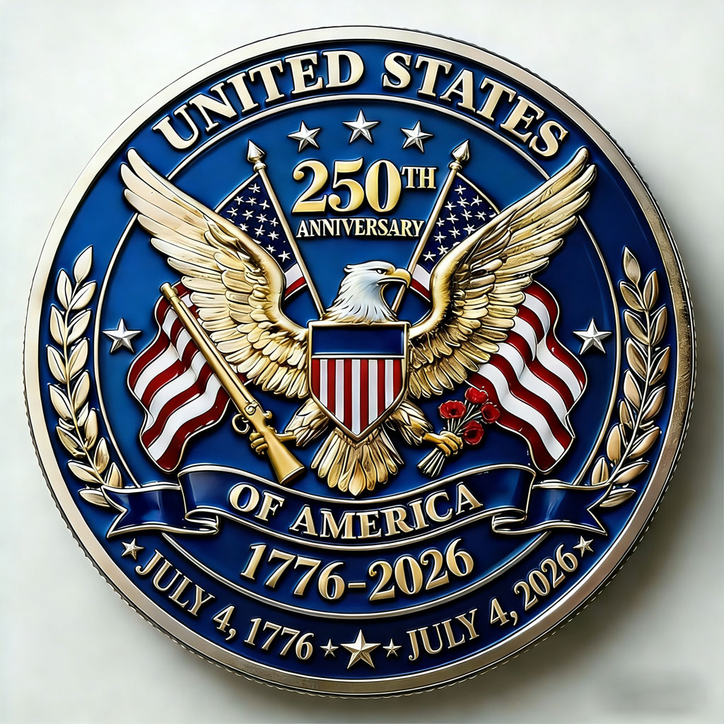 250th Anniversary Commemorative Coin of American