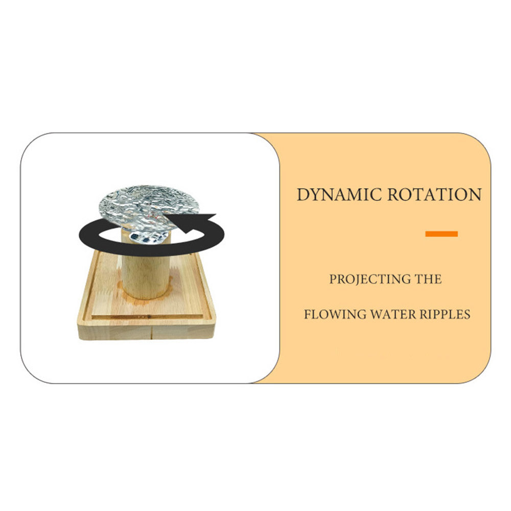 Rotating Water Pattern Light