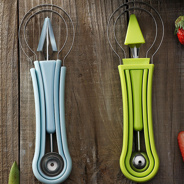 4 in 1 Stainless Steel Fruit Tool Set