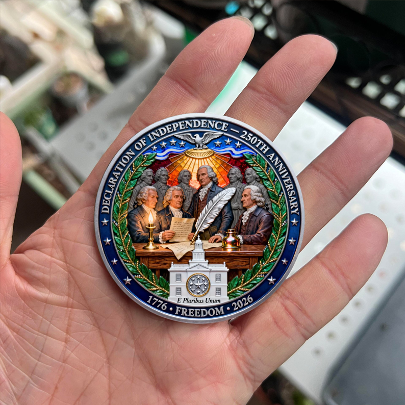 🏆Flash Sale 60% OFF - Declaration of Independence – 250th Anniversary Commemorative Coin