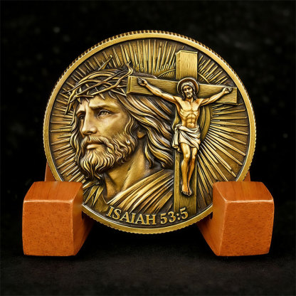 Isaiah 53:5 Christian Token