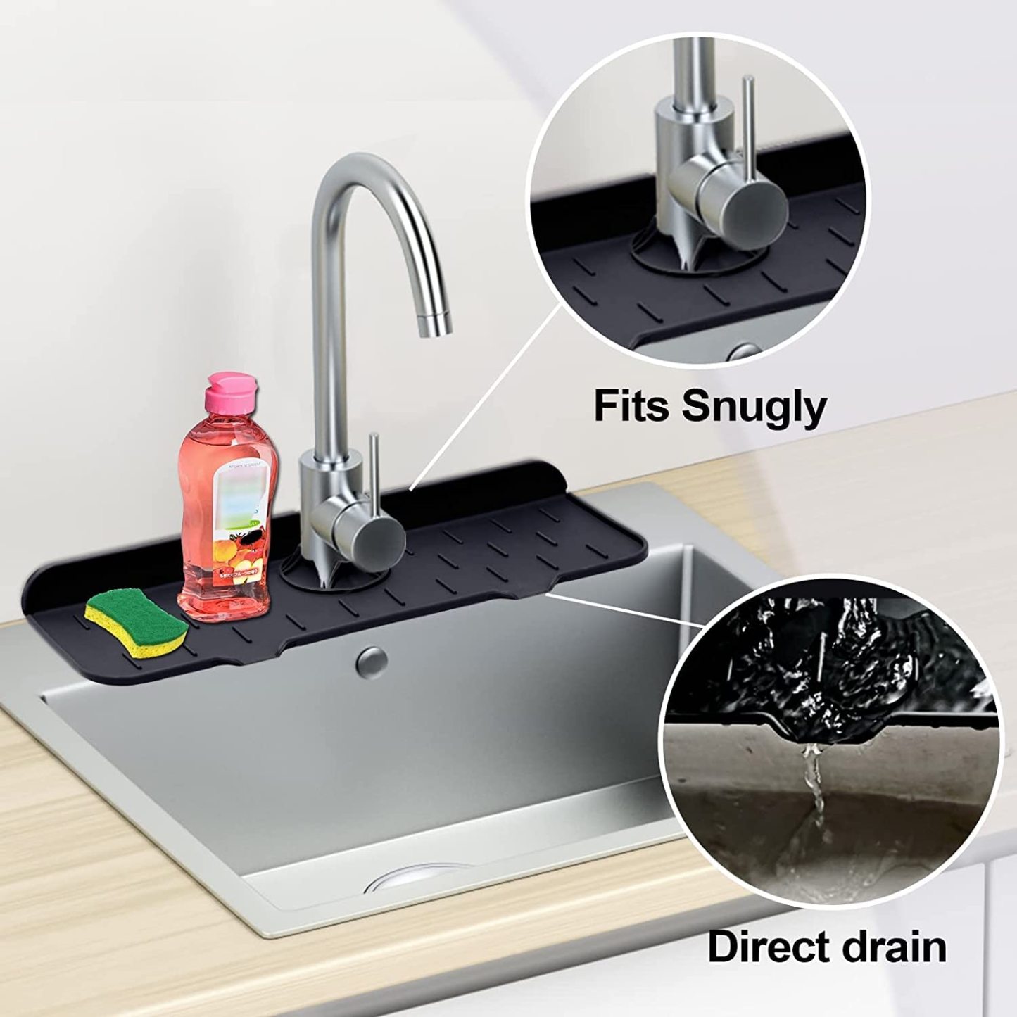 Silicone Faucet Handle Drip Catcher Mat (BUY 3 GET FREE SHIPPING)
