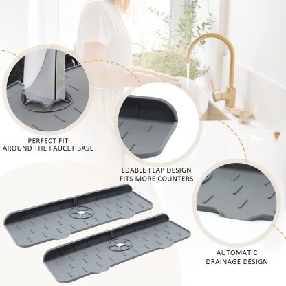 Silicone Faucet Handle Drip Catcher Mat (BUY 3 GET FREE SHIPPING)