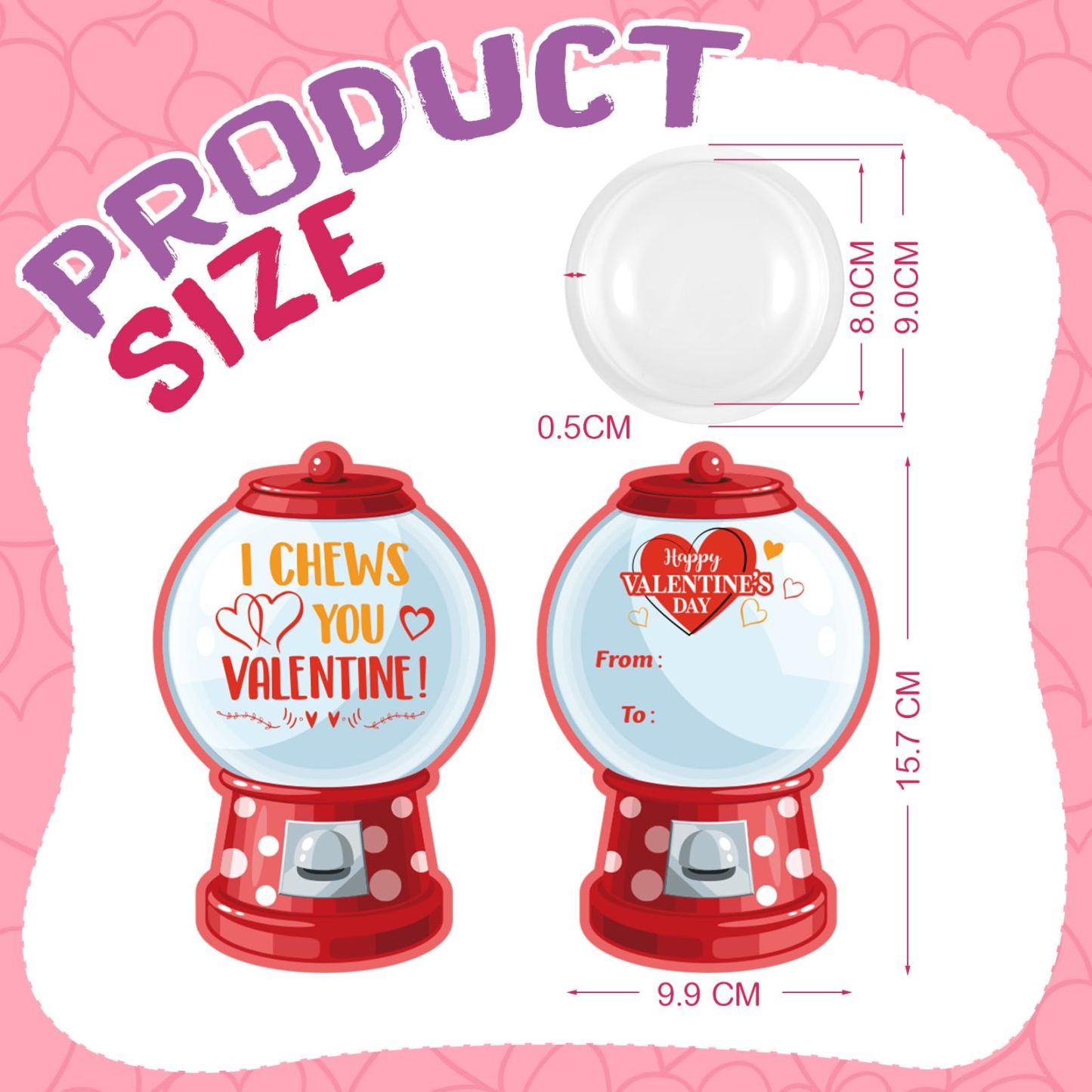 Valentine Candy Cards
