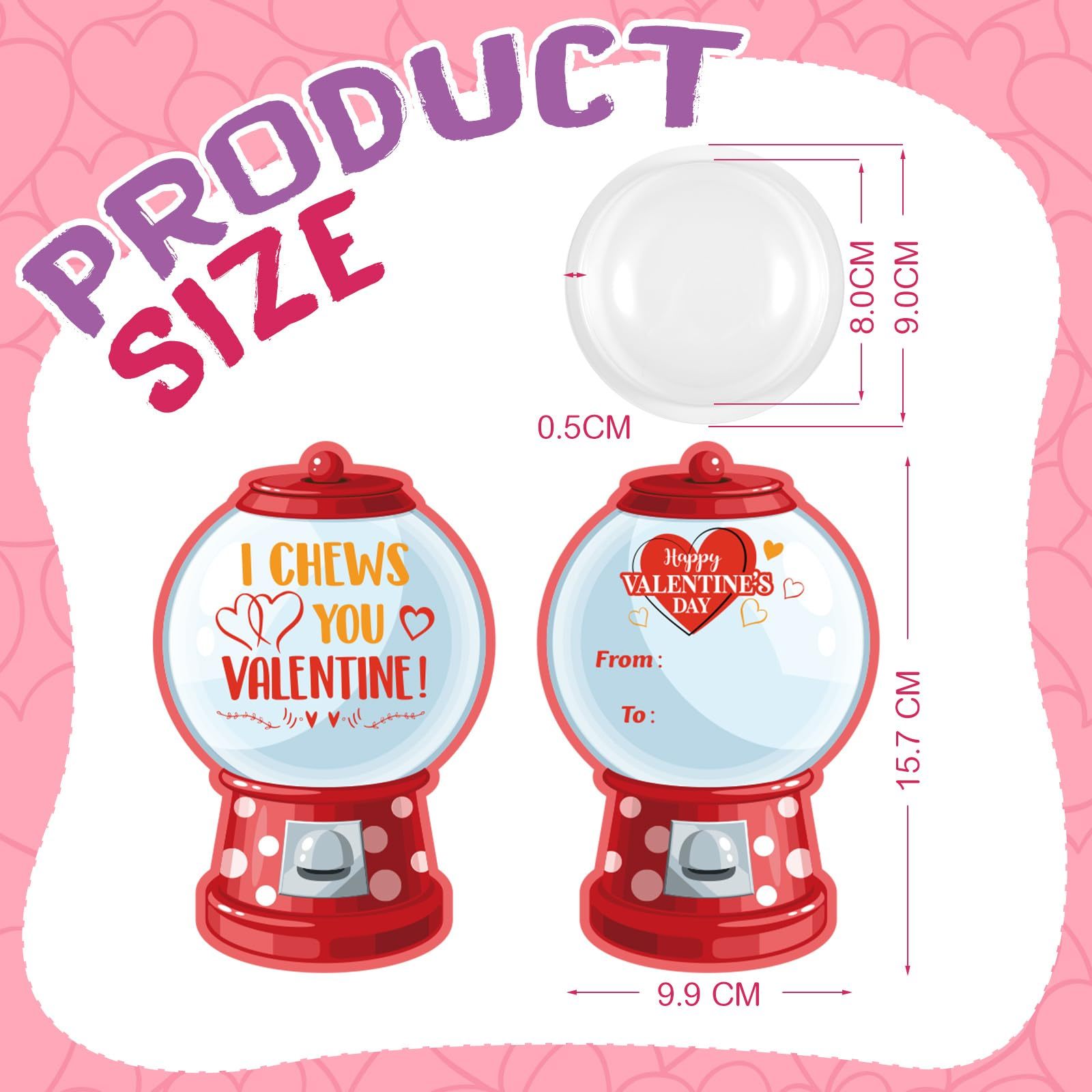 Valentine Candy Cards